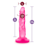 Blush Naturally Yours 5-Inch Mini Cock Dildo — Pink - BL-13610
