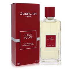 Habit Rouge Cologne / Eau De Toilette Spray By Guerlain by Guerlain