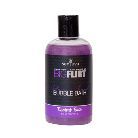 Sensuva Big Flirt Pheromone-Infused Bubble Bath — Tropical Tease, 8 fl oz - SEN-VL617