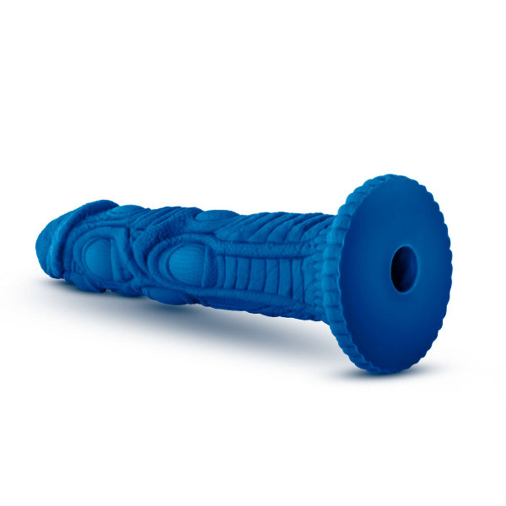 The Realm - Draken - Lock on Dildo - Blue by Blush