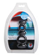 XR Brands Dual Stretch-To-Fit Cock and Ball Ring - TV-AE180