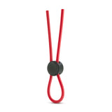 Blush Stay Hard Silicone Loop Cock Ring — Red - BL-31098