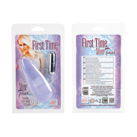 CalExotics First Time Teaser Bullet - Silver - SE0004662