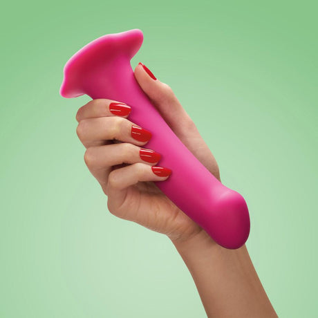 Fun Factory MAGNUM Dildo — Firm-Yet-Flexible Silicone with Suction Base - FN405BK