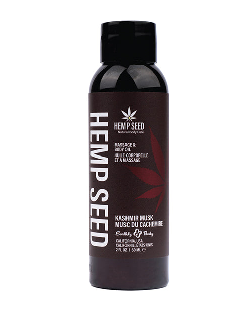 Earthly Body Massage & Body Oil - 2 oz Kashmir Musk by Earthly Body