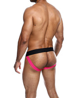 Male Basics Neon Jockstrap Coral XL by MaleBasics