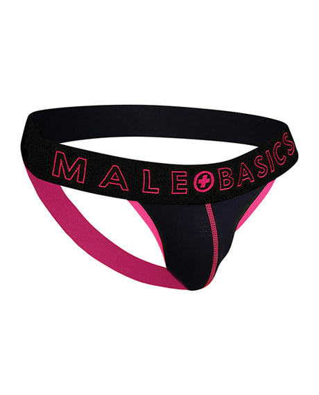 Male Basics Neon Jockstrap Coral XL by MaleBasics