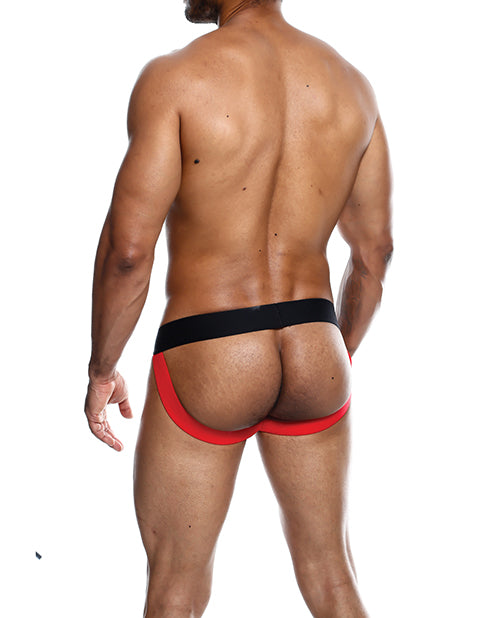 Male Basics Neon Jockstrap Red SM by MaleBasics