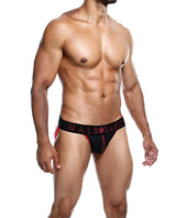 Male Basics Neon Jockstrap Red XL by MaleBasics