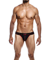 Male Basics Neon Jockstrap Red XL by MaleBasics
