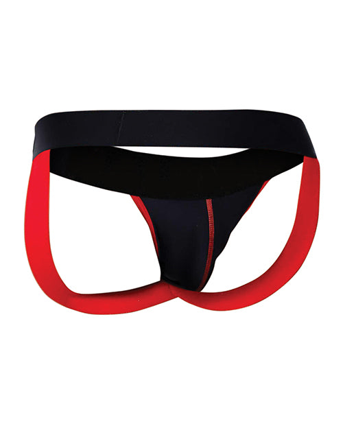 Male Basics Neon Jockstrap Red XL by MaleBasics