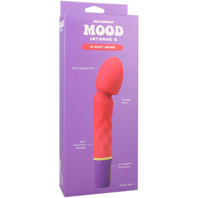 Doc Johnson Mood Intense G Rechargeable G-Spot Vibrator, Pink - DJ1472-01-BX