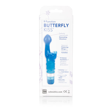 9 Function Butterfly Kiss - Platinum Edition - Blue by CalExotics