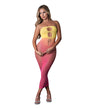 Seamless Sleeveless Gown - Sunset Ombre O/S by Exposed