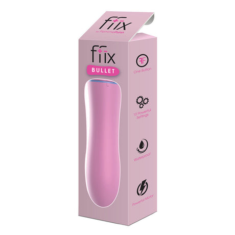 Femme Funn Ffix Bullet Vibrator — Light Pink, Battery Powered - FF-4000-01