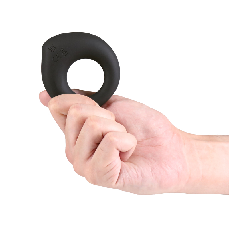 nsnovelties Renegade Performer Vibrating Silicone Cock Ring — Black - NSN-1119-63