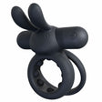 Screaming O Ohare Rechargeable Rabbit Bullet Vibrator — Black - SO-RHAR-BL