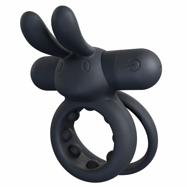 Screaming O Ohare Rechargeable Rabbit Bullet Vibrator — Black - SO-RHAR-BL