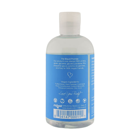 Sliquid Naturals H2O Water-Based Lubricant — 8.5 fl oz - SLIQ011