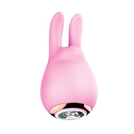 Nasstoys Goddess Diamond Bunny Tickler — Pink Clitoral Bunny Vibrator - NW3207