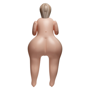 CalExotics Heavy Heather Inflatable Doll — Ivory, 60 in - SE7600303
