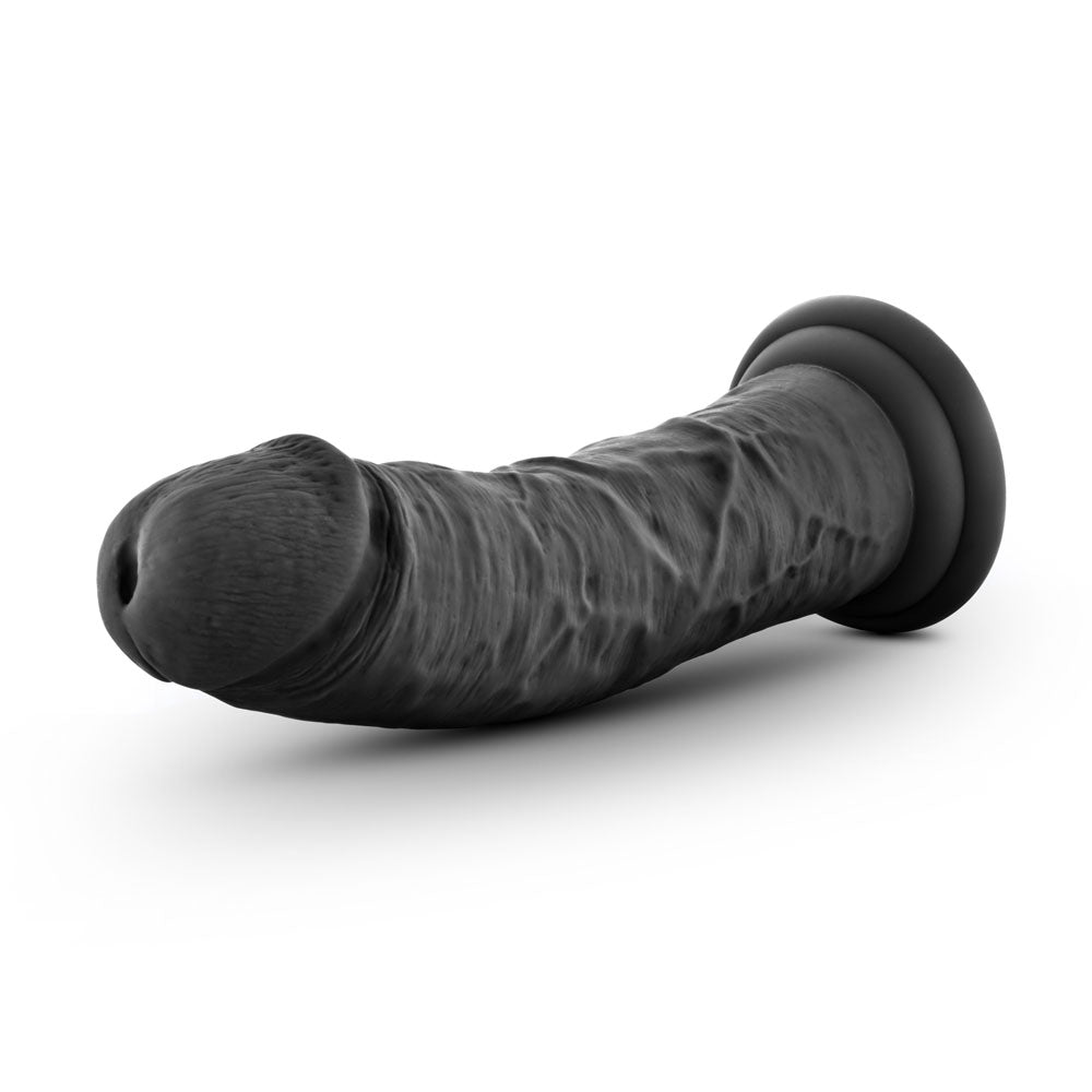 Blush Ruse Jammy Dildo — Black, 7.5 Insertable - BL-80805