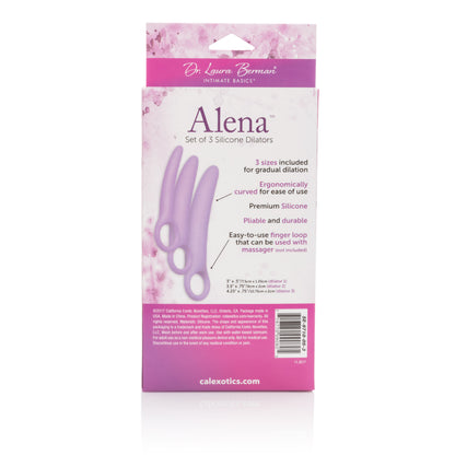 Dr. Laura Berman Alena Set of 3 Silicone Dilators by CalExotics