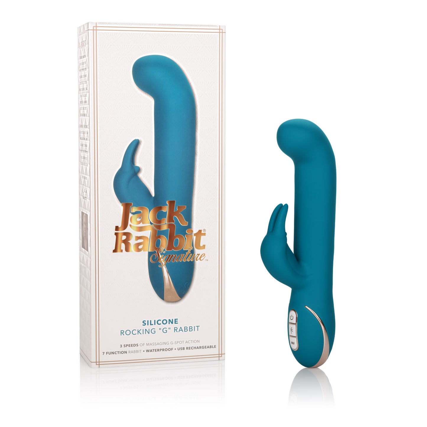 Premium Jack Rabbit Silicone Rocking G Rabbit by CalExotics