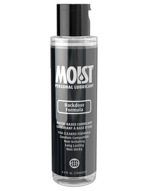 Pipedream Moist Water-Based Lubricant — Backdoor Formula, 4.4 oz - PD9402-00