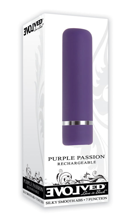 Evolved Novelties Purple Passion Petite Bullet Vibrator, 2.8 in - EN-RS-1004-2