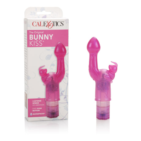 CalExotics Bunny Kiss Clitoral Vibrator, Pink — 3-Speed - SE0782153