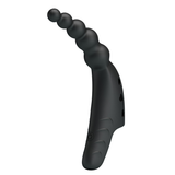 Pretty Love Jordin Beaded Finger Vibe — Black - BI-300088
