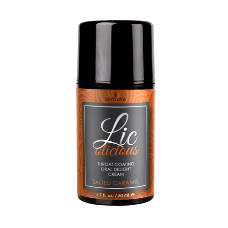 "Lic-O-Licious Oral Delight Cream - Salted Caramel  - 1 Fl. Oz. SEN-VL476"