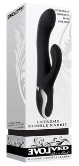 Evolved Novelties Extreme Rumble Rabbit Dual-Motor Vibrator - EN-RS-2865-2