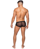 Hoser Stretch Mesh Micro Mini Short Black LG by Male Power
