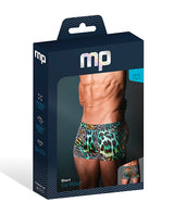 Go Wild Uplift Mini Short - Animal Multi XL by Male Power