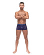 Diamond Mesh Mini Short Blue LG by Male Power