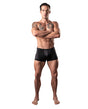 Male Power Satin Lycra Boxer Black Medium by Male Power