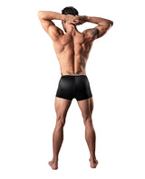 Male Power Satin Lycra Boxer Black Medium by Male Power