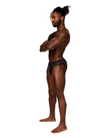 Sassy Lace Skirt Jock Black L/XL by Male Power