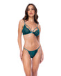 Lace Triangle Top w/G-String 2 pc Set - Sea Green L/XL by Mapale