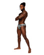 Sheer Prints Mesh Poly Spandex Thong Optical L/XL by Male Power