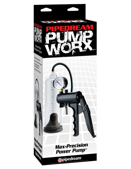 Pump Worx Max-Precision Power Pump - Black by Pipedream