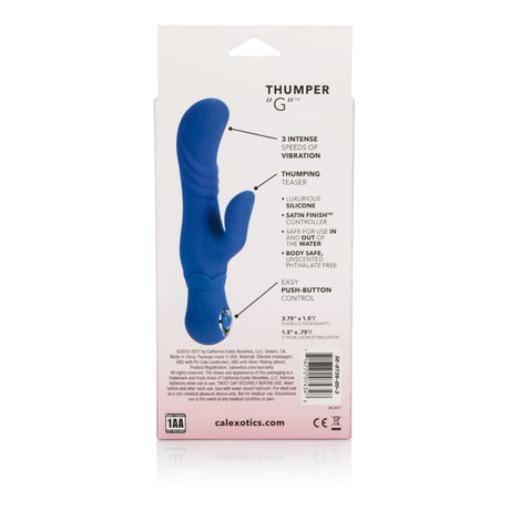 Posh Silicone Thumper G - Blue by CalExotics