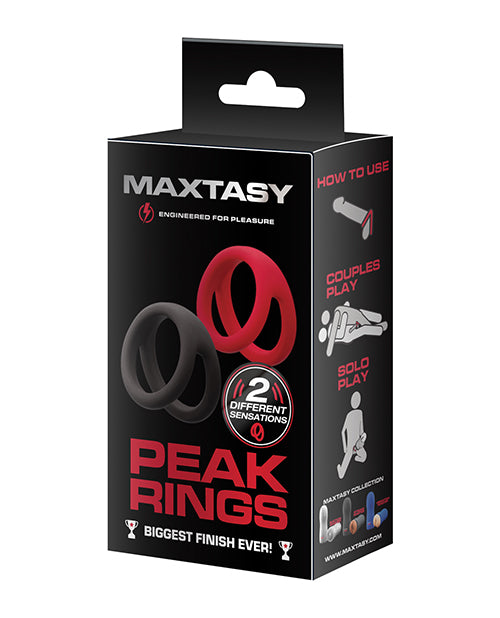 Maxtasy Peak Rings by Maxtasy