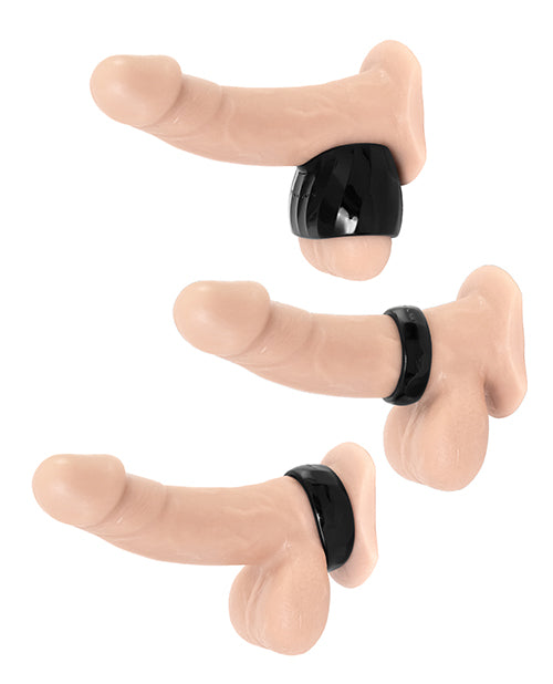 Maxtasy Performance Rings - Black Set of 3 by Maxtasy
