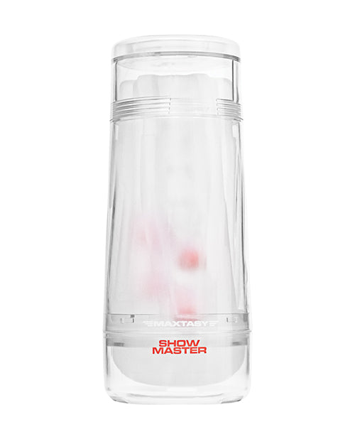 Maxtasy Show Master Non-Realistic Stroker - Clear by Maxtasy