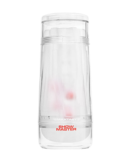 Maxtasy Show Master Non-Realistic Stroker - Clear by Maxtasy