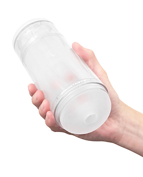 Maxtasy Show Master Non-Realistic Stroker - Clear by Maxtasy