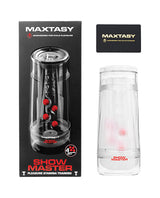 Maxtasy Show Master Non-Realistic Stroker - Clear by Maxtasy